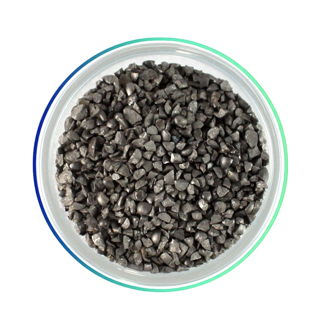 Śrut łamany Diamant w okrągłej kolorowej ramce.