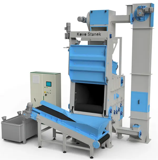 TZB drum rotor shot blaster