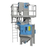 TZS table-type rotary shot blasting machines