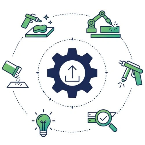 Infografika współpraca z Alumetal-Technik z łodzi.
