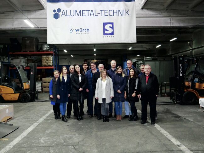 Wizyta przedstawicieli Eisenwerk Würth w Alumetal-Technik